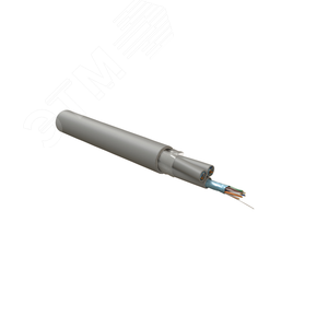 Кабель витая пара. экранированная F/UTP. категория 5. 12 пар(4 пары(24 AWG)х3).одножильный(solid). каждый 4х парник: экран-фольга. LSZH оболочка. LSZH