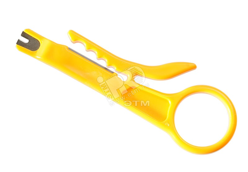 Инструмент для зачистки и разделки витой пары 110тип