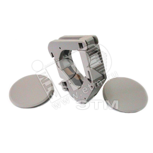 Крепление для Keystone Jack на DIN-рейку в распределительные щиты для промышленных решений без боковых крышек ширина 18 мм