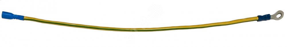 Кабель заземления кольцо-разъем (мама) 0.20м (без крепежа)