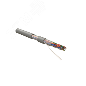 Кабель U/UTP кат5 10пар 24AWG solid LSZH нг(А)-HF UUTP10W-C5-S24-IN-LSZH-GY