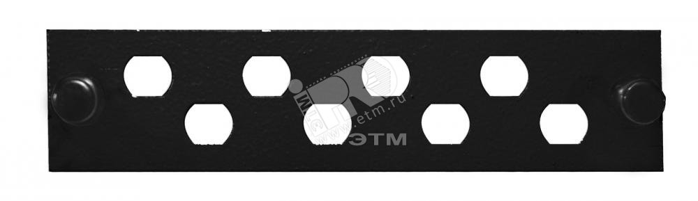 Панель лицевая для установки 8-FCST черная
