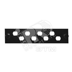 Панель лицевая для установки 8-FCST черная