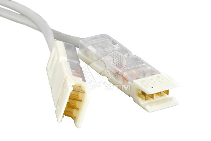 Патч-корд 110 тип-110 тип 4 пары категория 5e LSZH серый (2м)
