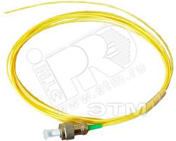Пигтейл SM 9/125 (OS2) FC/APC 1 м LSZH