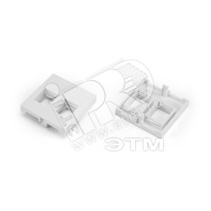 Вставка 45x45 (аналог Mosaic) для 2х модулей формата Keystone Jack ROHS белая