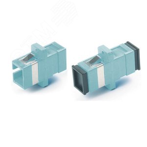 Адаптер оптический проходной SC-SC. мм (OM3). simplex