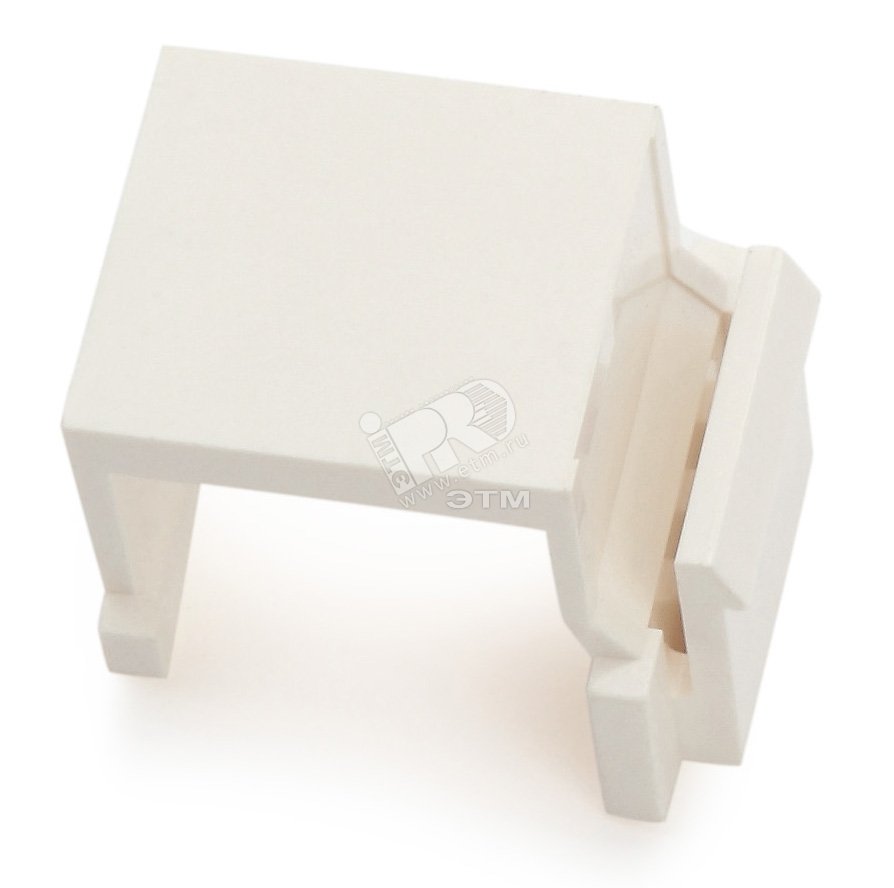 Вставка-заглушка формата Keystone Jack белая