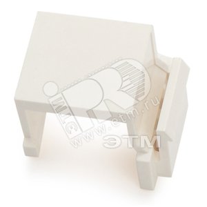 Вставка-заглушка формата Keystone Jack белая