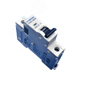 Автоматический выключатель HGD63-M 1PMCS0000C 00006 1 полюс, 6А, ток к.з. 6kA, хар-ка C