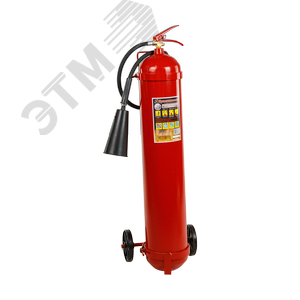 Огнетушитель углекислотный ОУ-10-ВСЕ-01 в         сборе(сварная труба) d=162