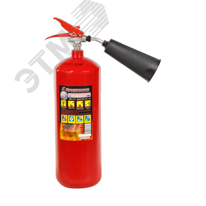 Огнетушитель углекислотный ОУ-3 ВСЕ-01 (сварная труба) d=133 мм