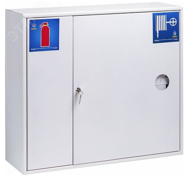 Шкаф ШПК-УНИ-315 НЗБ (1-ПК, 1-Огнет), белый