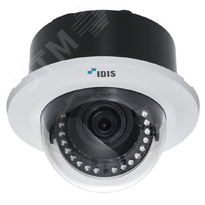 Видеокамера IP 2 Мп купольная IP66 ИК-15 с PoE (4мм)