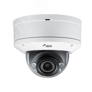 Видеокамера IP 5 Мп купольная IP67 ИК-30 с PoE (3.6-10мм)