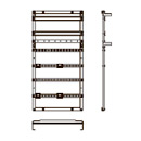 Съемная монтажная рама позволяет без дополнительных переходников установить любые типы однофазных ил