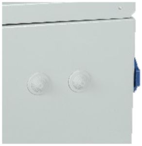 Кабельный ввод снизу в комплектации с сальниками.