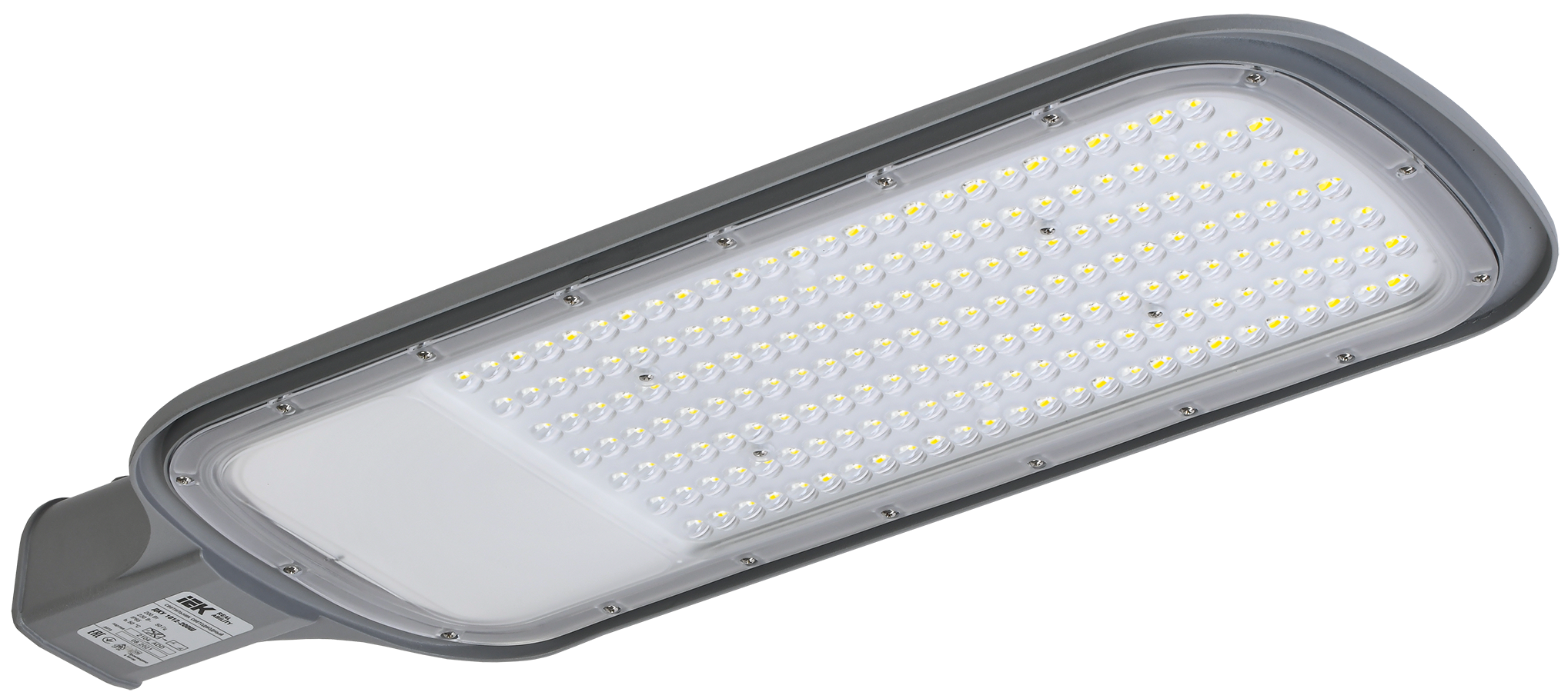 Светильник светодиодный консольный ДКУ 1012-200Ш 5000К IP65 серый IEK