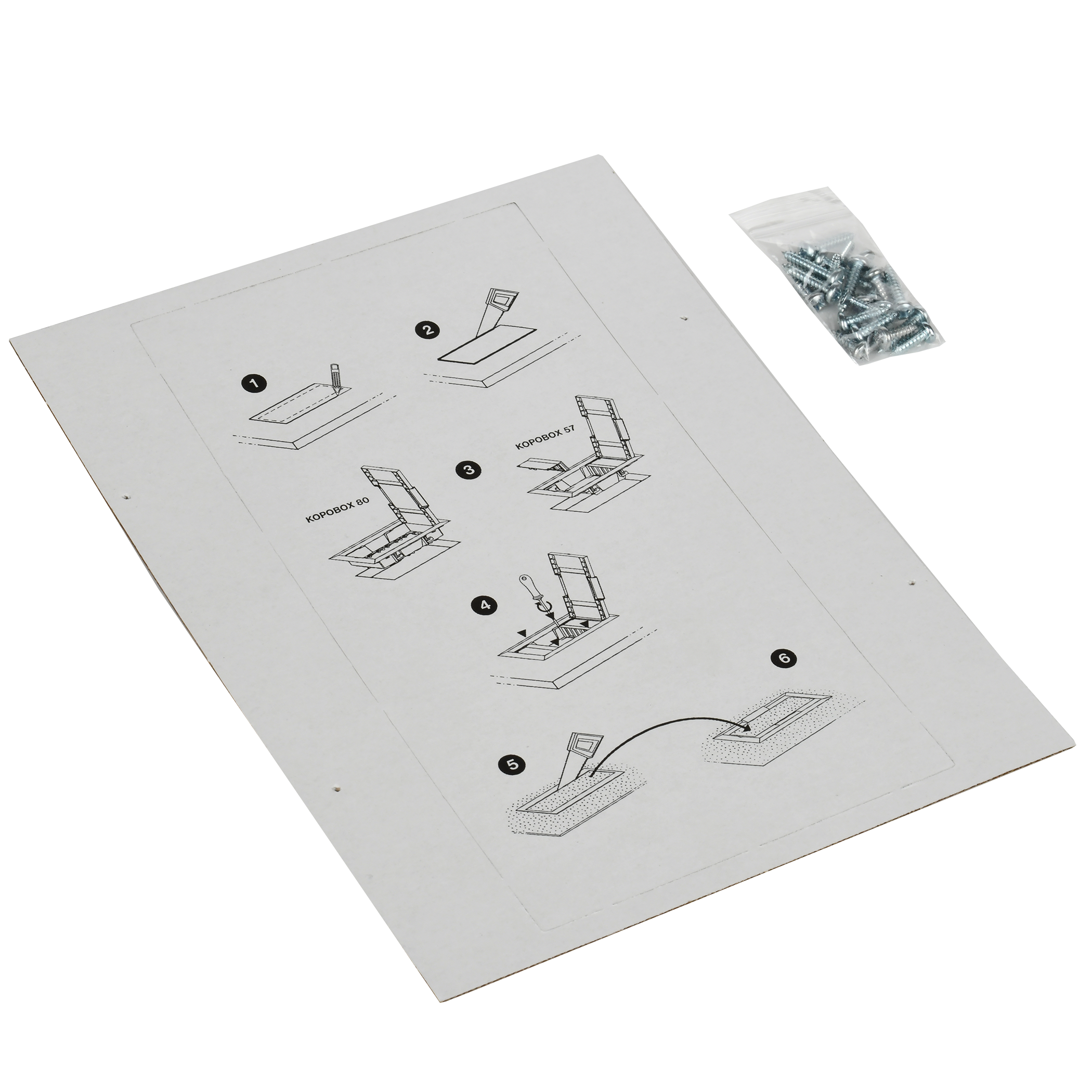 PRIMER Лючок напольный на 12 модулей ONFLOOR 12 IEK