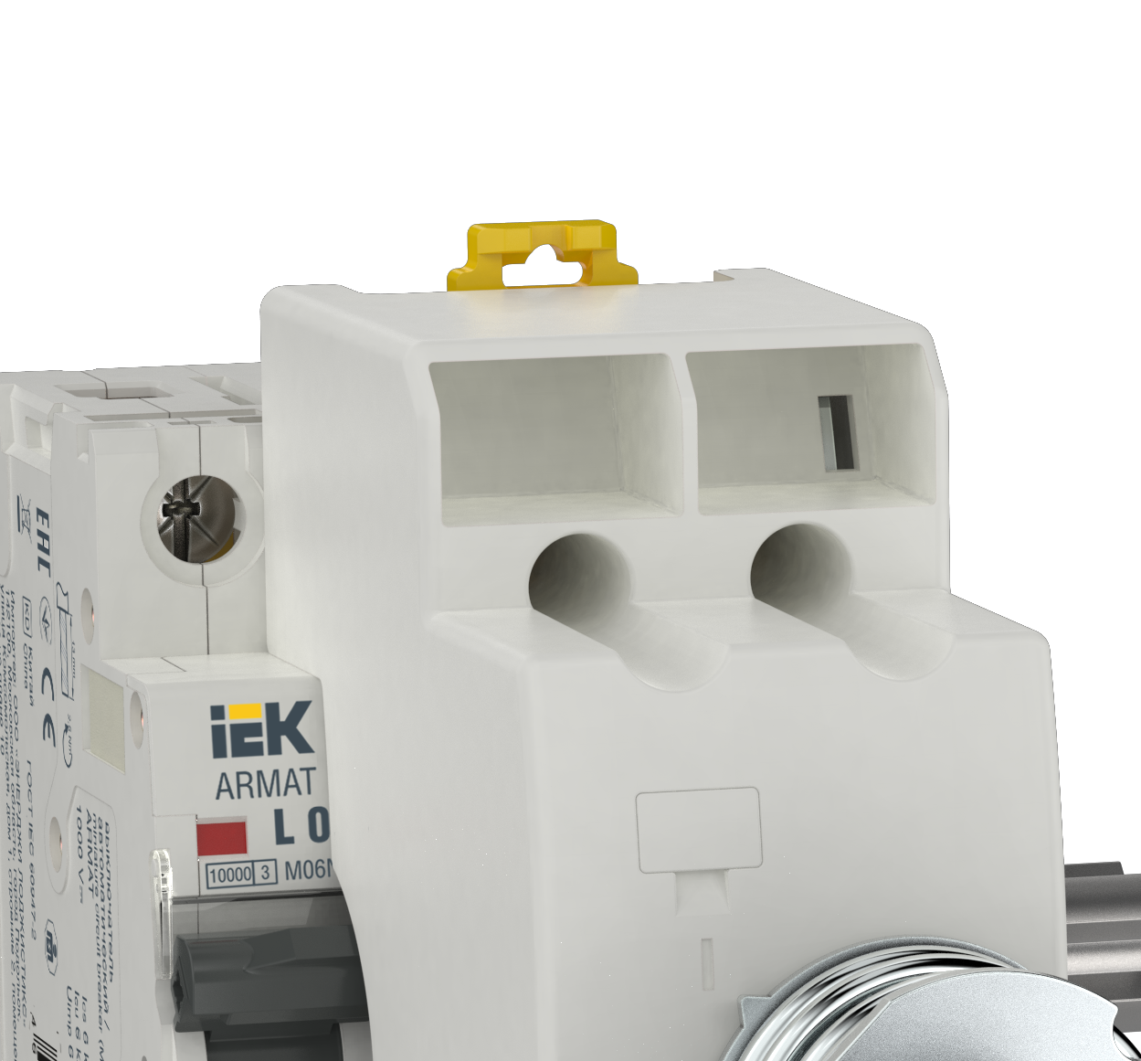 Быстрый монтаж на защелках снижает время при монтаже.