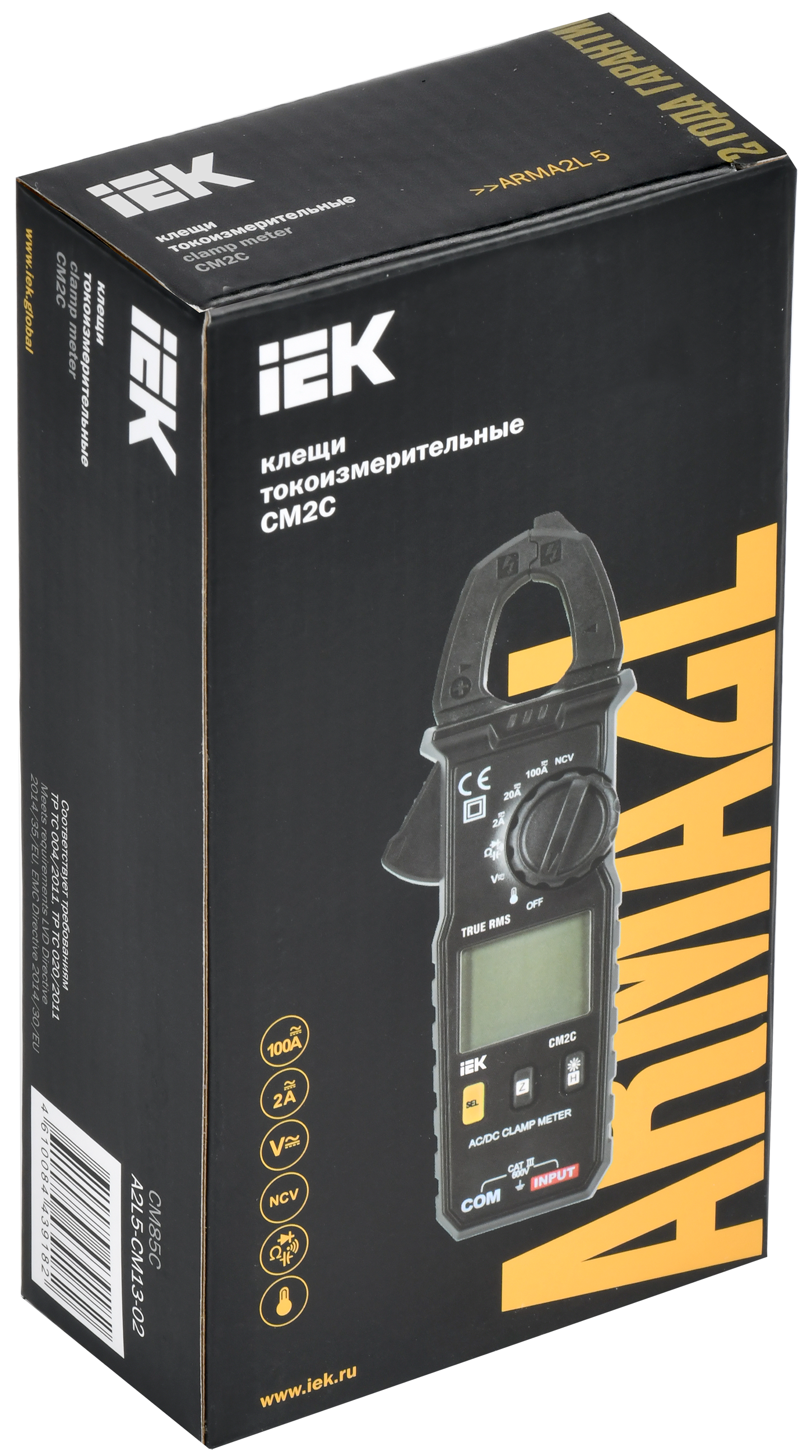 ARMA2L 5 Клещи токоизмерительные CM2C IEK