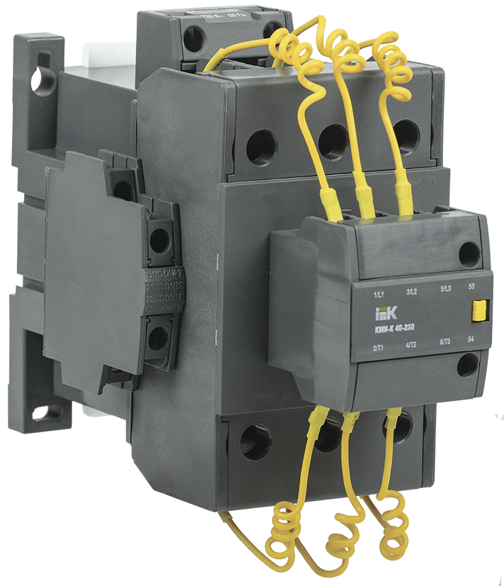 Контактор для конденсаторов КМИ-К 40кВАр IEK