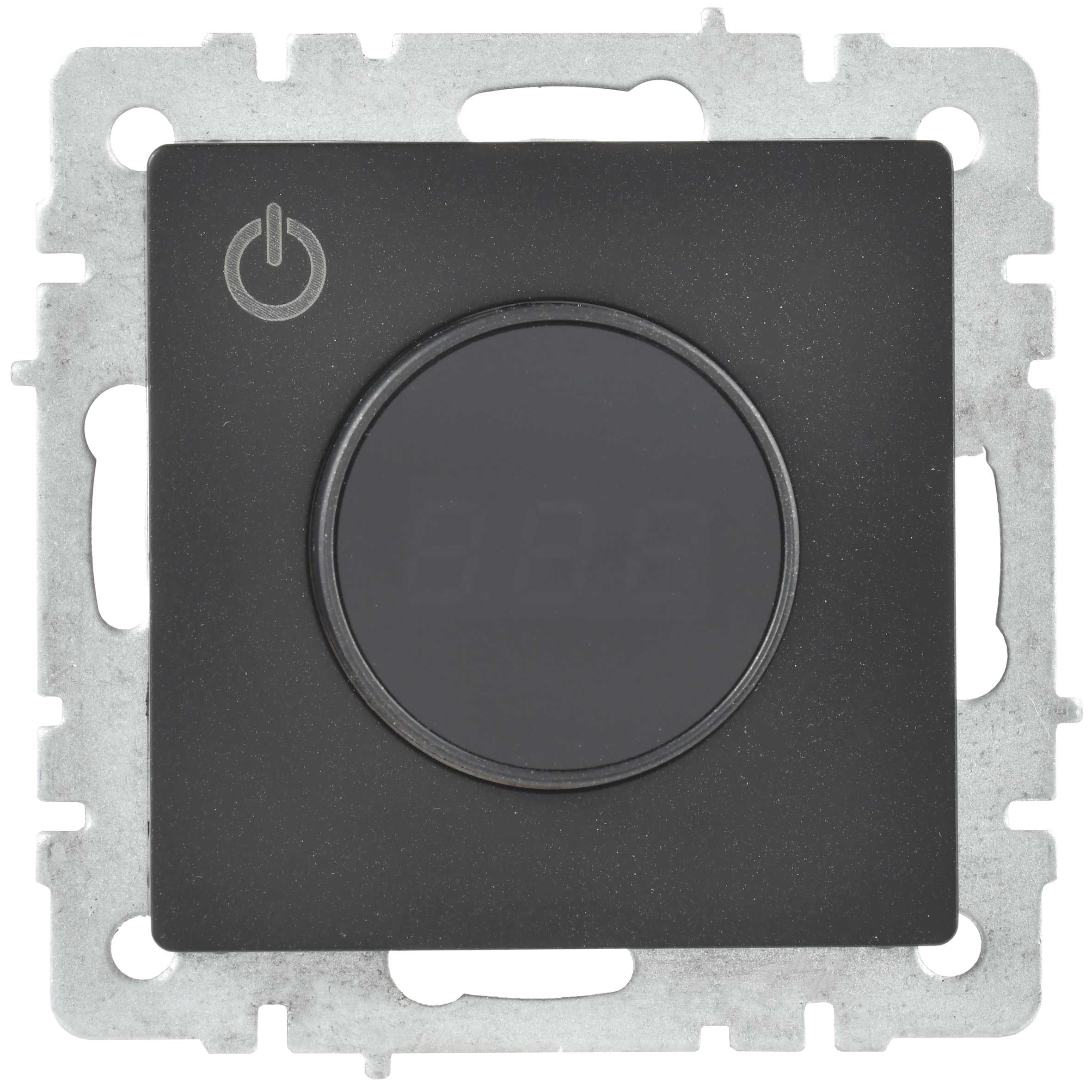 BRITE Термостат электронный с индикацией ТС10-1-БрЧ черный IEK