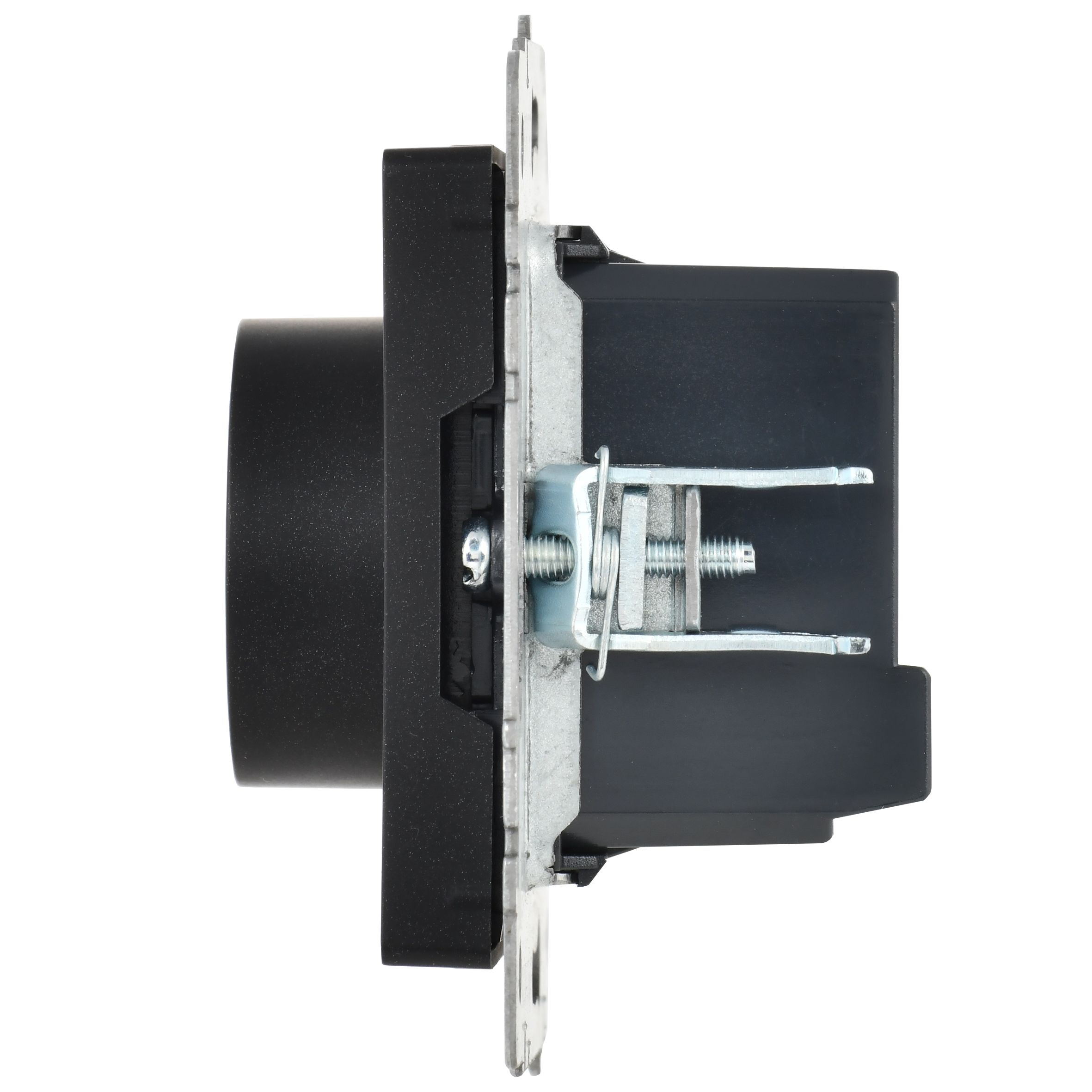 BRITE Термостат электронный с индикацией ТС10-1-БрЧ черный IEK