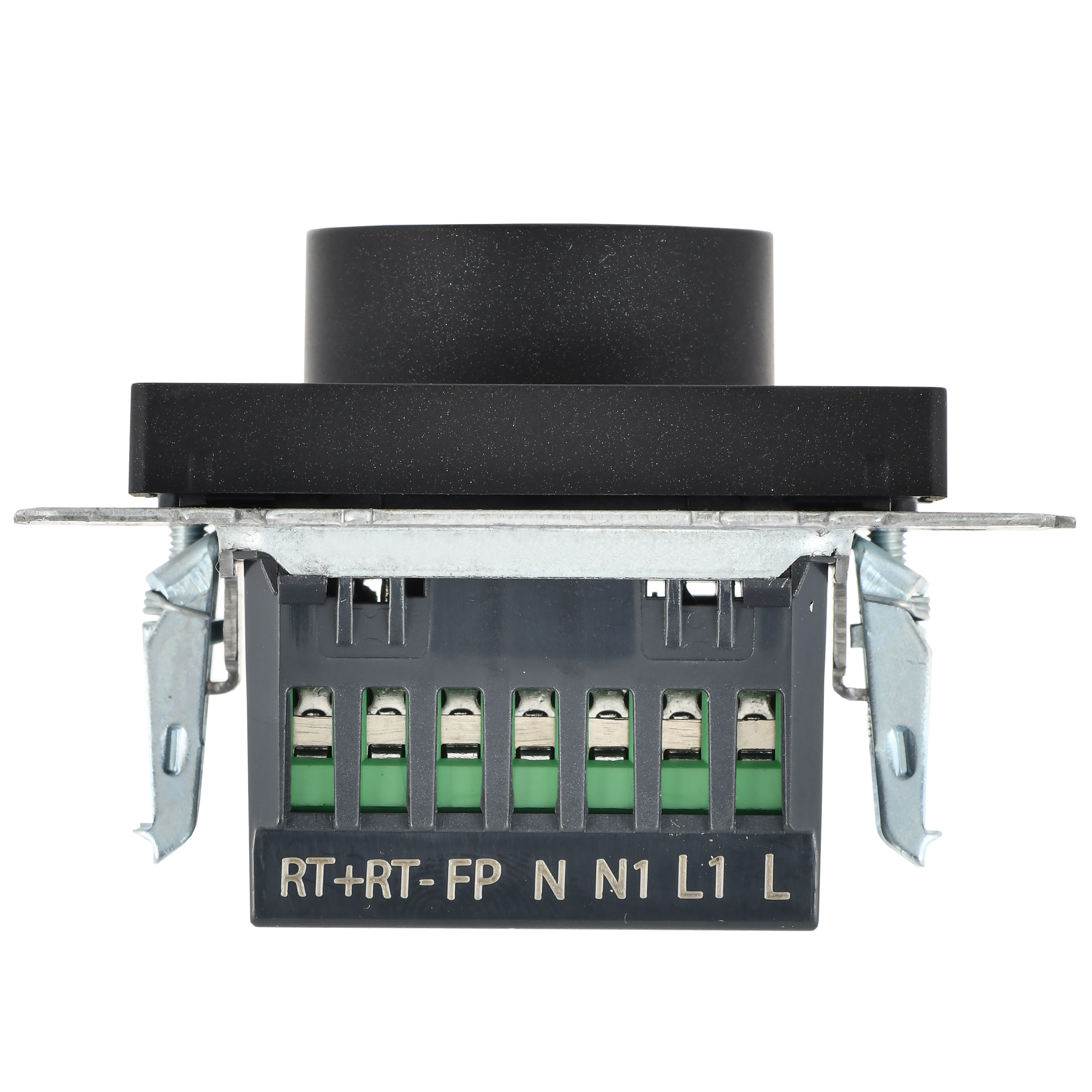 BRITE Термостат электронный с индикацией ТС10-1-БрЧ черный IEK