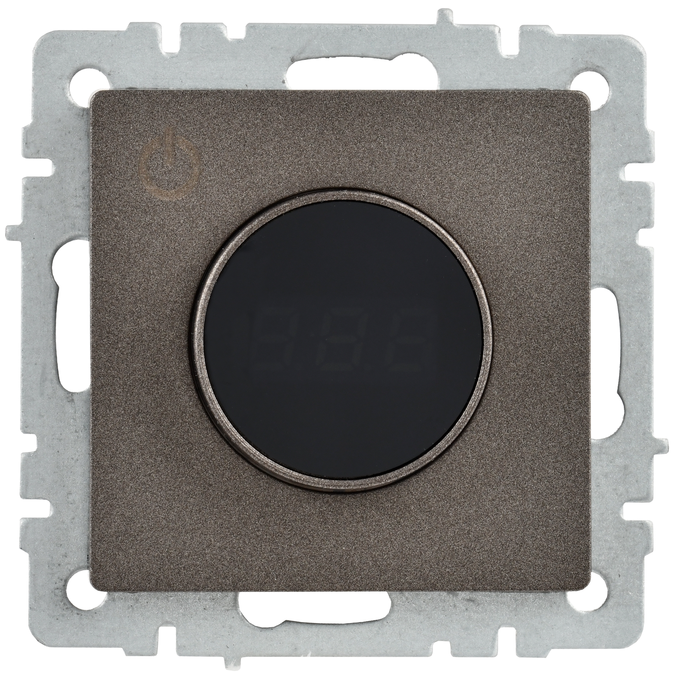 BRITE Термостат электронный с индикацией ТС10-1-БрТБ темная бронза IEK