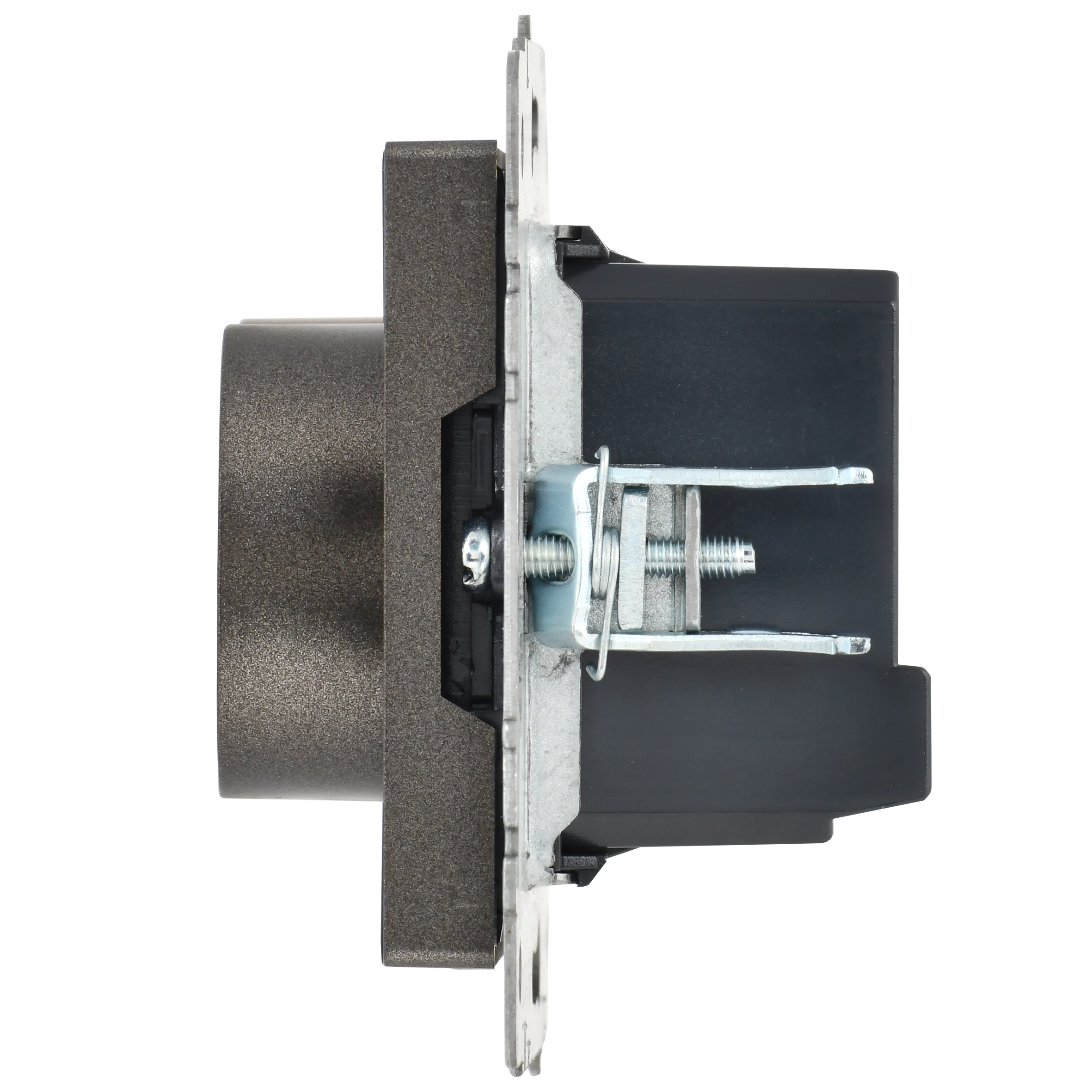 BRITE Термостат электронный с индикацией ТС10-1-БрТБ темная бронза IEK