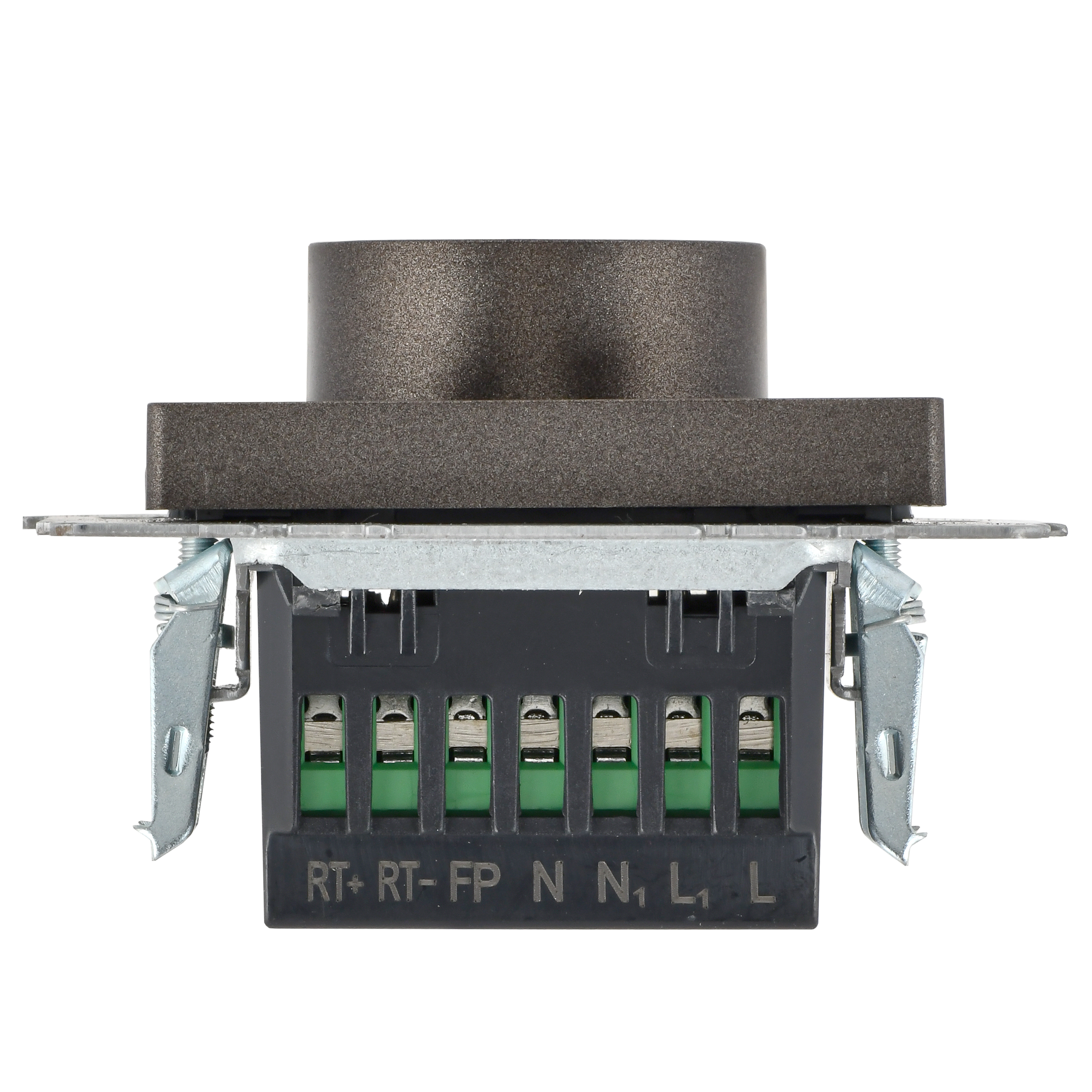 BRITE Термостат электронный с индикацией ТС10-1-БрТБ темная бронза IEK