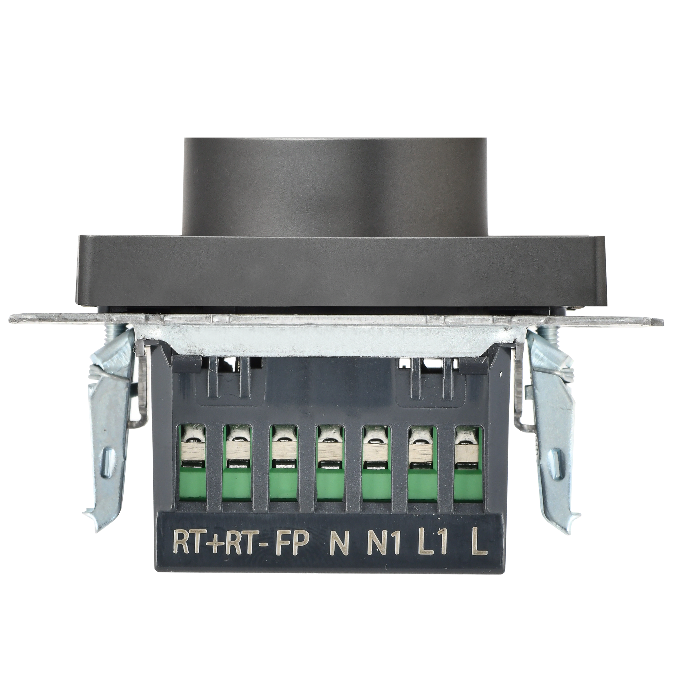 BRITE Термостат электронный с индикацией ТС10-1-БрС сталь IEK