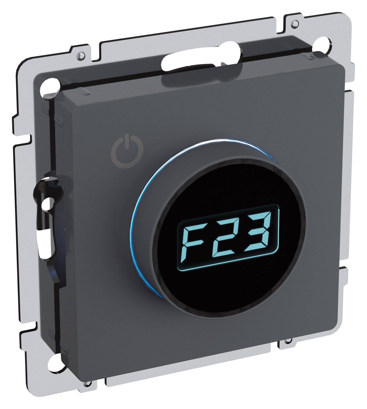 BRITE Термостат электронный с индикацией ТС10-1-БрМ маренго IEK