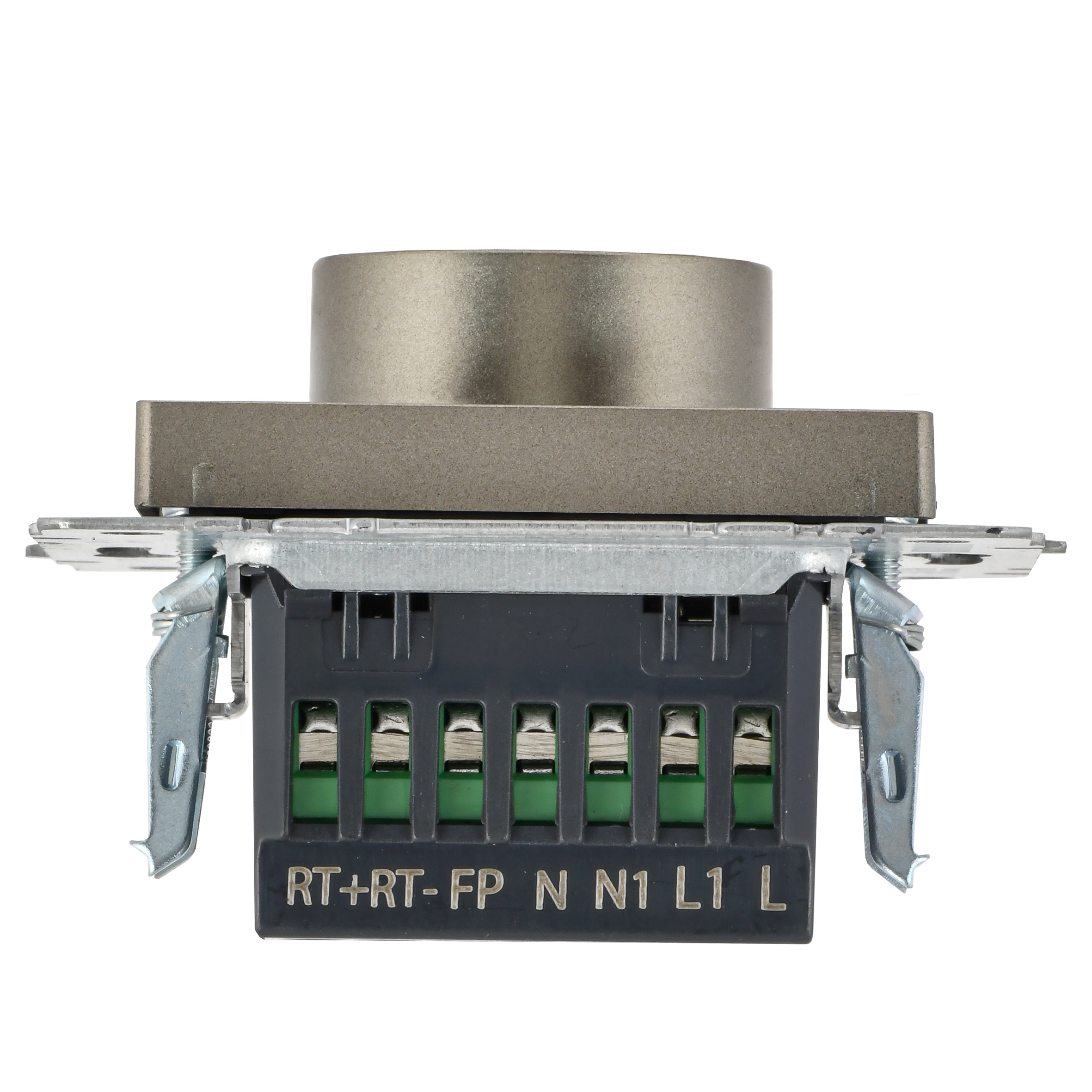 BRITE Термостат электронный с индикацией ТС10-1-БрШ шампань IEK