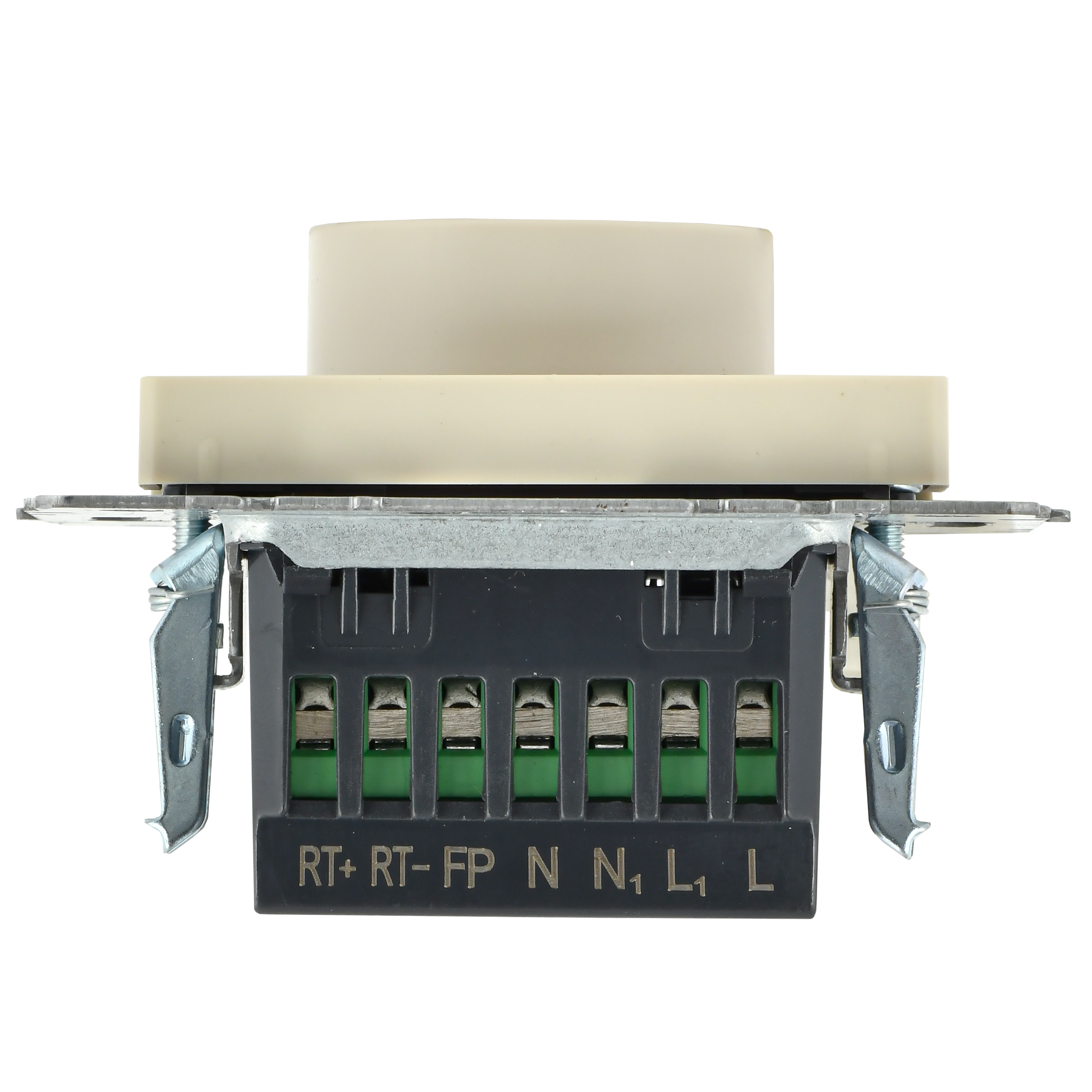 BRITE Термостат электронный с индикацией ТС10-1-БрКр бежевый IEK