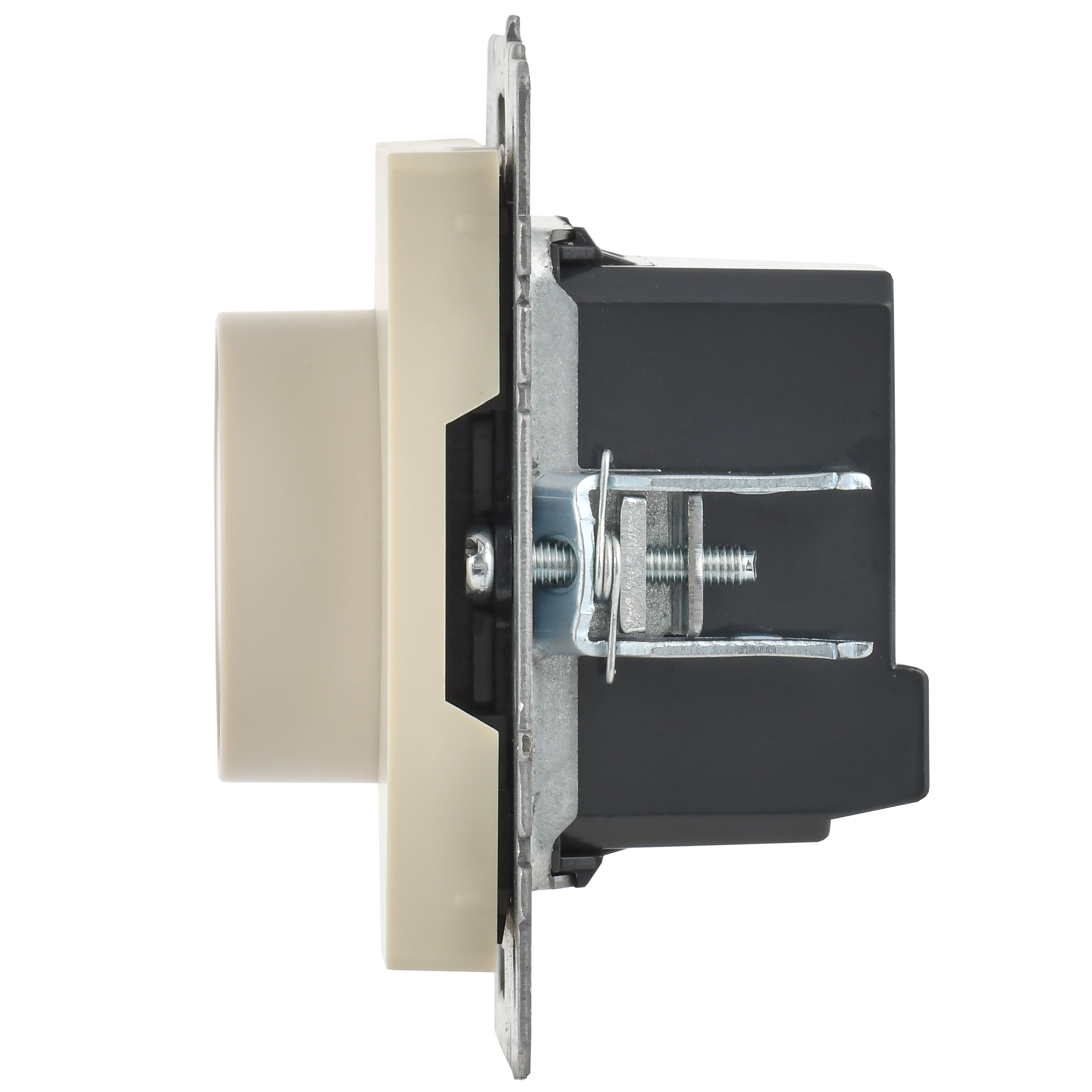 BRITE Термостат электронный с индикацией ТС10-1-БрКр бежевый IEK