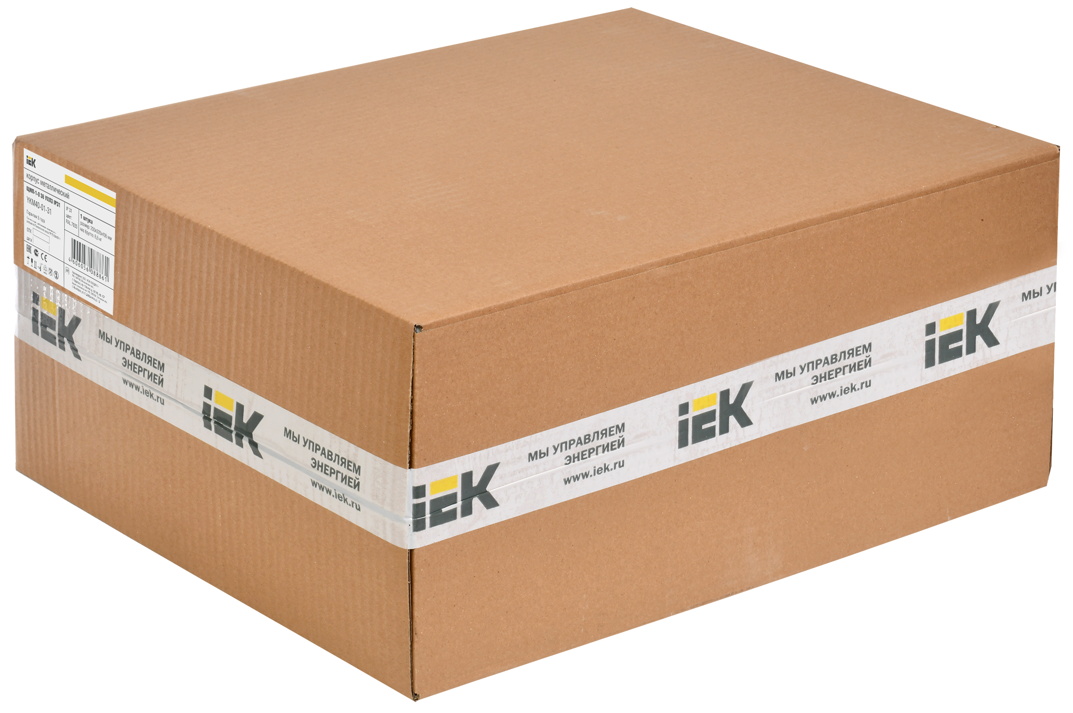 Корпус металлический ЩМП-1-0 (395х310х220мм) УХЛ3 IP31 IEK