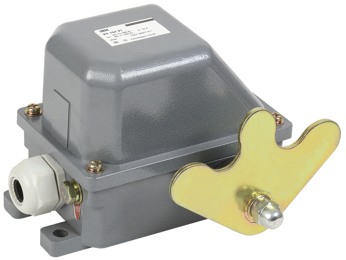 Выключатель концевой КУ-704 У1 W- образный рычаг 10А IP44 2 эл. цепи IEK