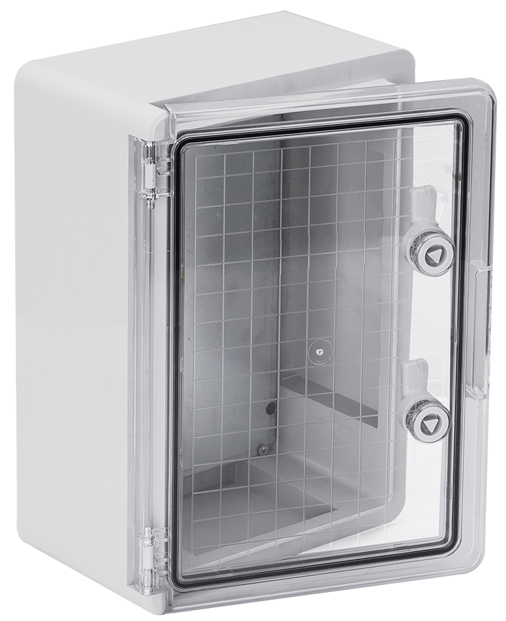 Корпус пластиковый ЩМПп 350х250х150мм прозрачная дверь УХЛ1 IP65 IEK