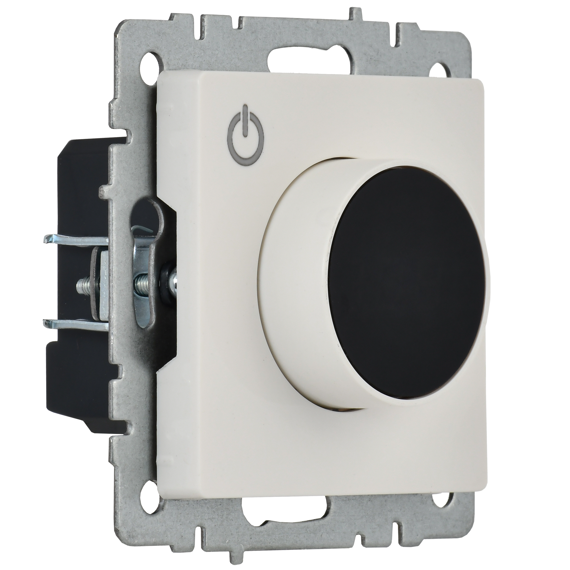 BRITE Термостат электронный с индикацией ТС10-1-БрБ белый IEK