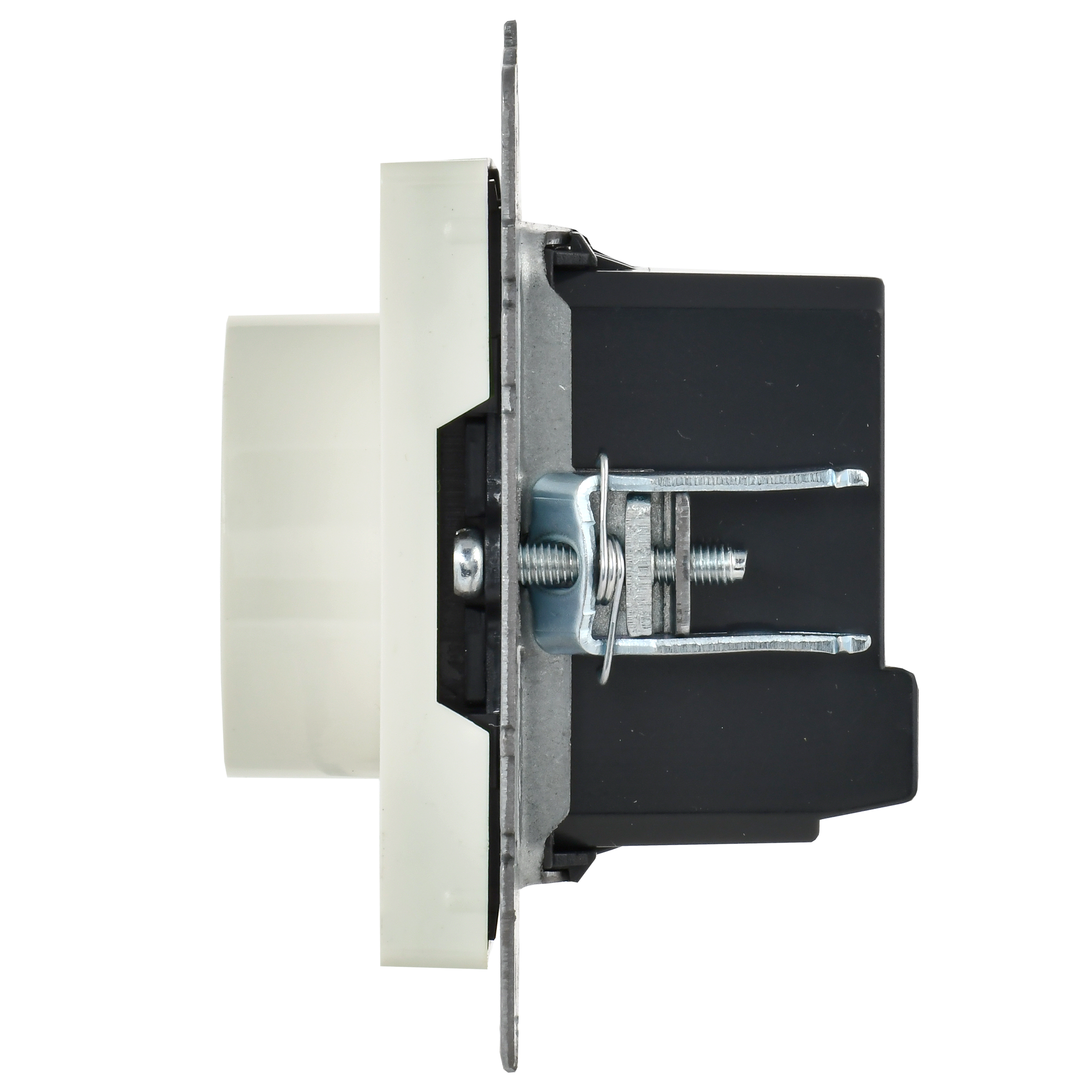 BRITE Термостат электронный с индикацией ТС10-1-БрБ белый IEK