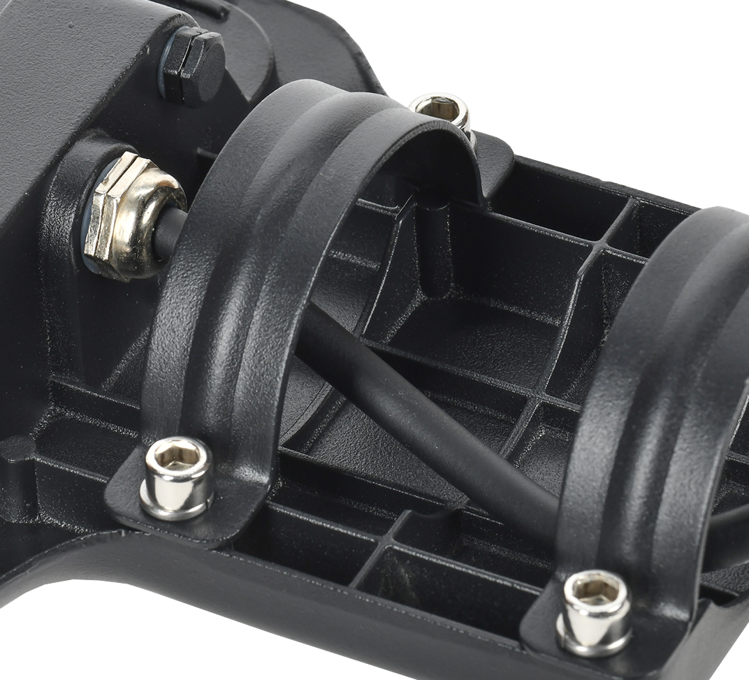 Все узлы крепления и электронные компоненты имеют защиту от вибраций.