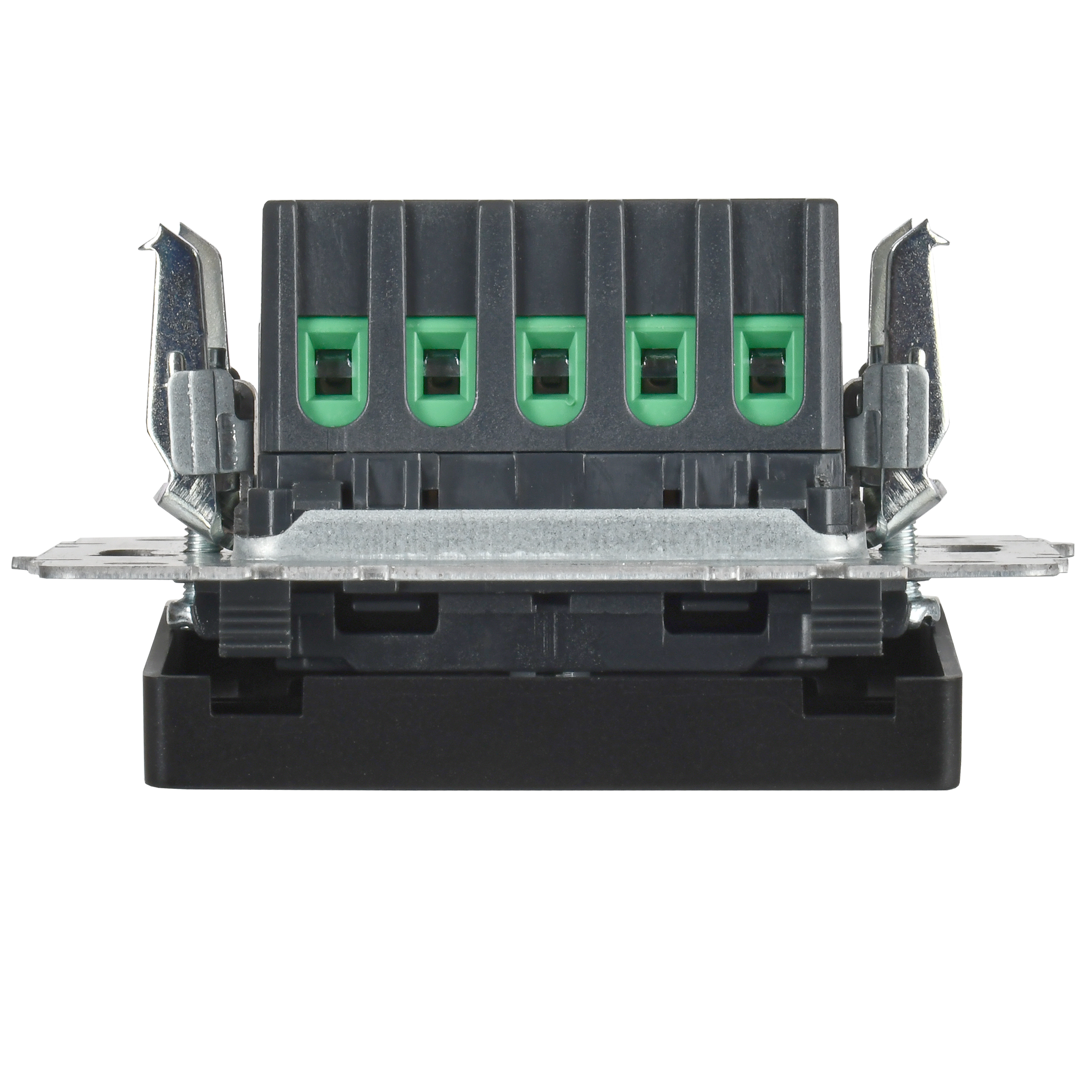 BRITE Кнопка звонка с индикацией для отелей 10А ВС10-1-9-БрЧ черный IEK