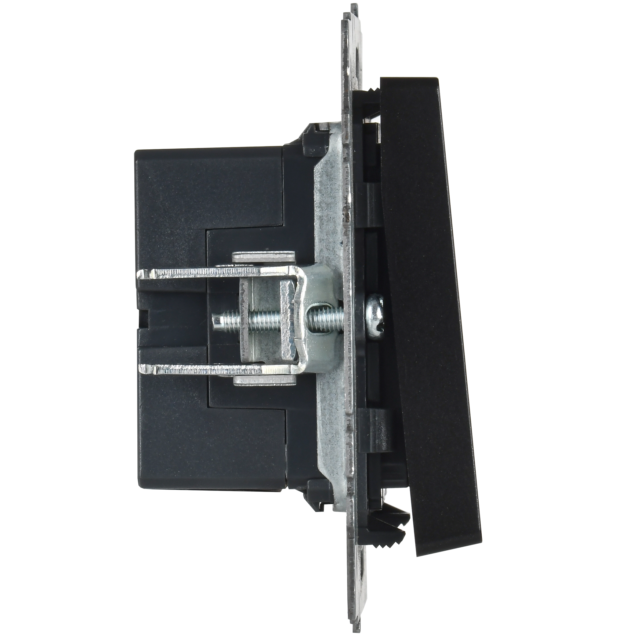 BRITE Кнопка звонка с индикацией для отелей 10А ВС10-1-9-БрЧ черный IEK