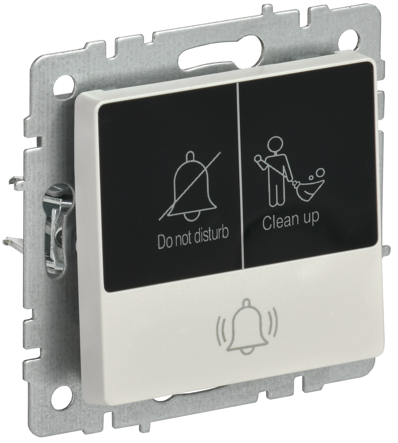 BRITE Кнопка звонка с индикацией для отелей 10А ВС10-1-9-БрЖ жемчуг IEK