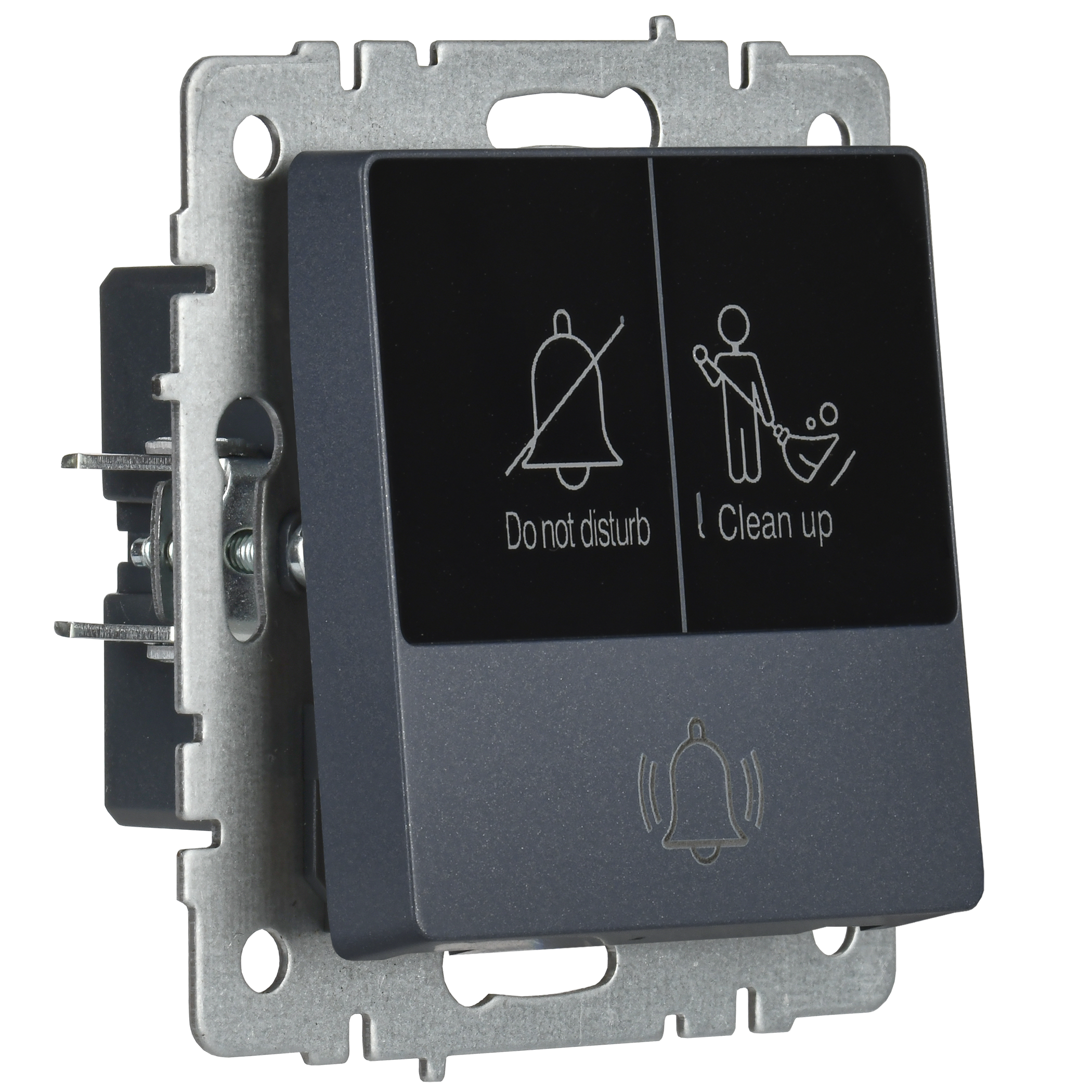 BRITE Кнопка звонка с индикацией для отелей 10А ВС10-1-9-БрМ маренго IEK