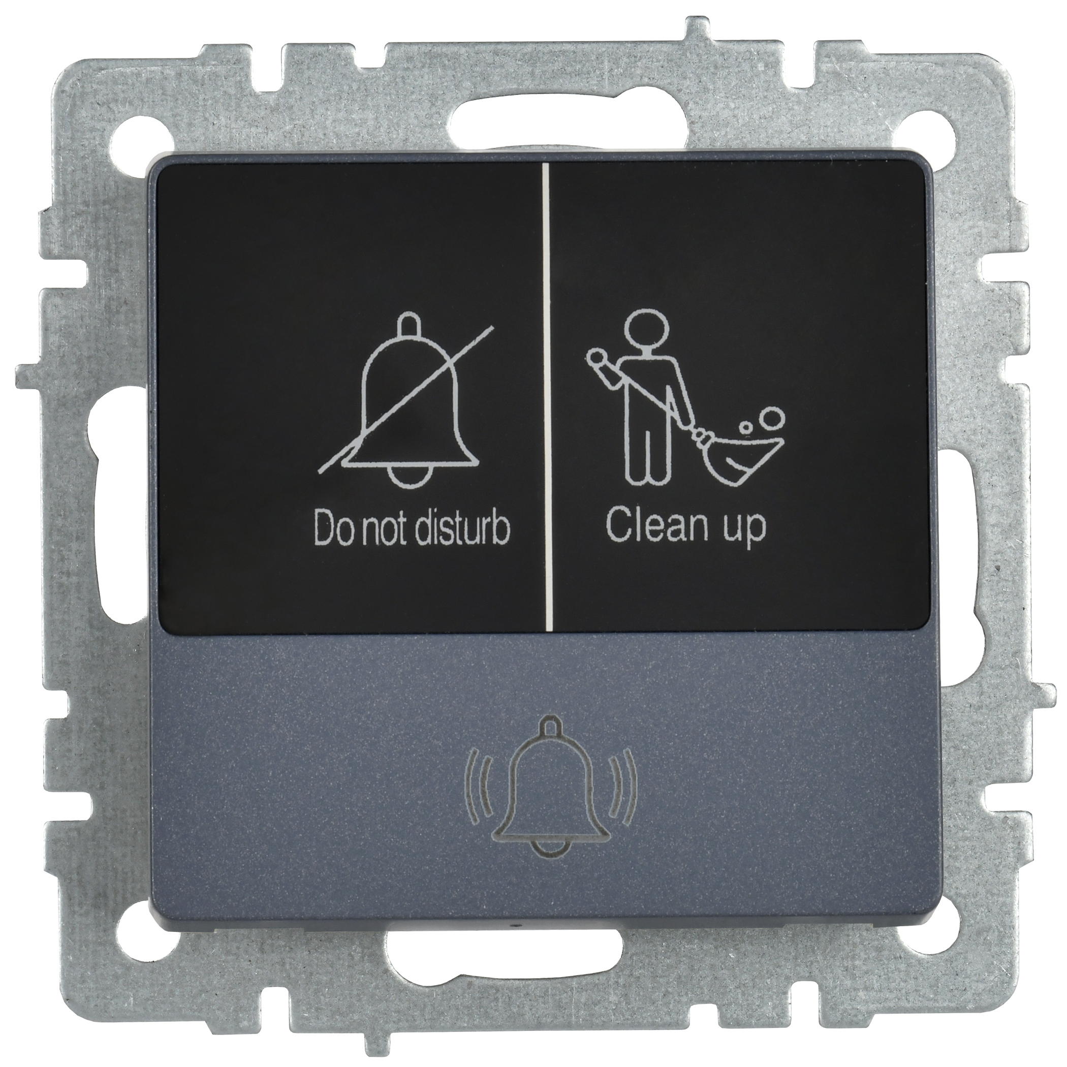 BRITE Кнопка звонка с индикацией для отелей 10А ВС10-1-9-БрМ маренго IEK