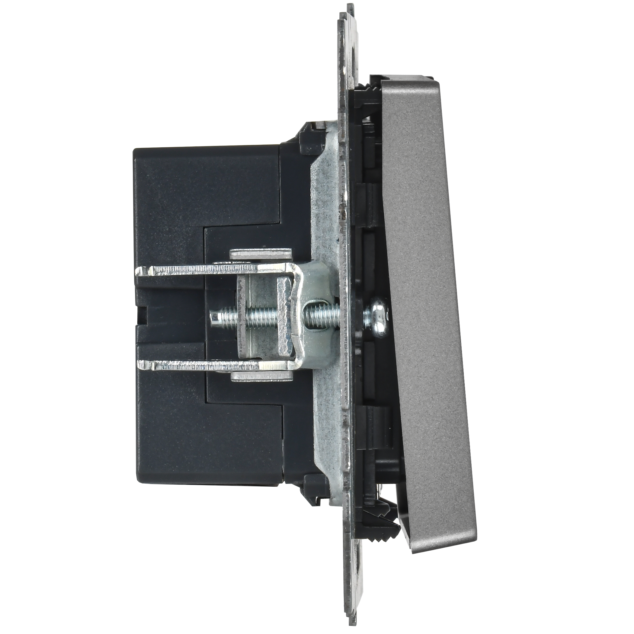 BRITE Кнопка звонка с индикацией для отелей 10А ВС10-1-9-БрС сталь IEK