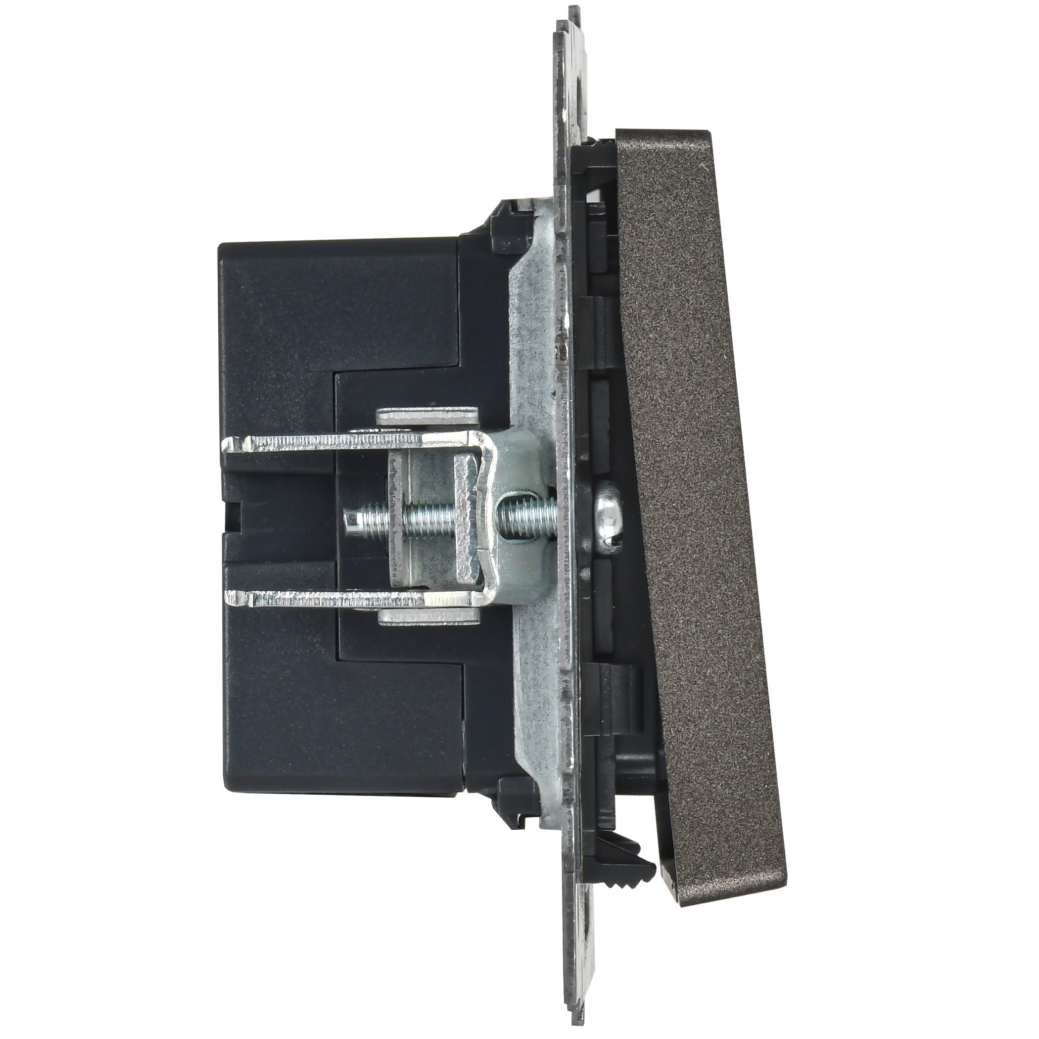 BRITE Кнопка звонка с индикацией для отелей 10А ВС10-1-9-БрТБ темная бронза IEK